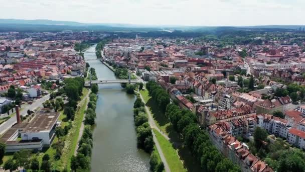 Drón Videó Bambergből Időben — Stock videók