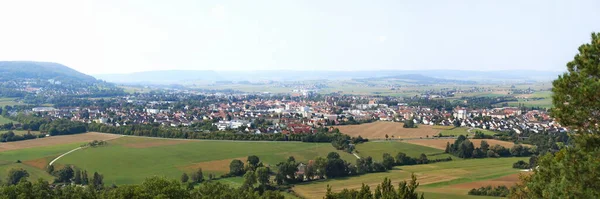 Vista Aérea Weissenburg Bom Tempo — Fotografia de Stock