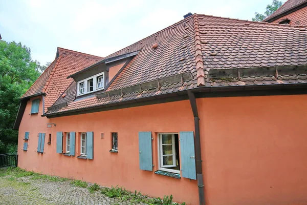 Schwabach Est Une Ville Bavière Avec Nombreux Sites Historiques — Photo