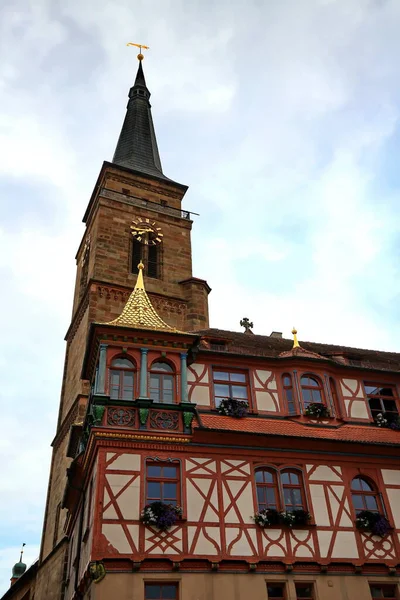 Schwabach Ist Eine Stadt Bayern Mit Vielen Historischen Sehenswürdigkeiten — Stockfoto