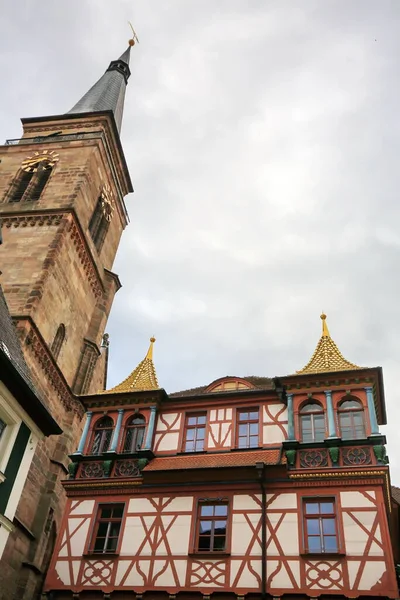 シュヴァバッハはバイエルン州の都市で 多くの歴史的観光スポットがあります — ストック写真