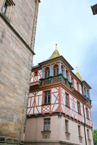 Швабах Місто Баварії Багатьма Історичними Пам Ятками — стокове фото