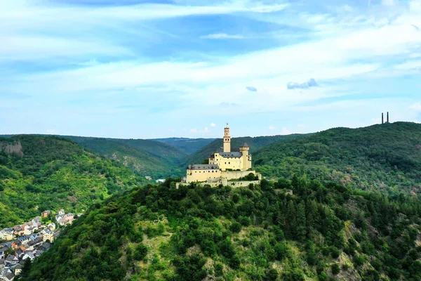 Marksburg Castle Braubach Rhein — Stock Photo, Image