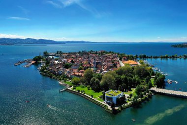 Lindau 'nun havadan görünüşü iyi.