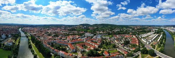 Aerial View Bamberg Good Weather — Stock Photo, Image