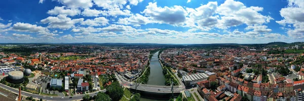 Aerial View Bamberg Good Weather — Stock Photo, Image
