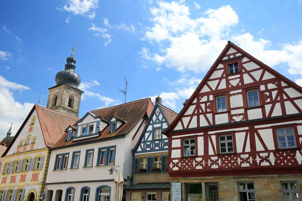 Forchheim Uma Cidade Baviera Com Muitos Pontos Turísticos Históricos — Fotografia de Stock