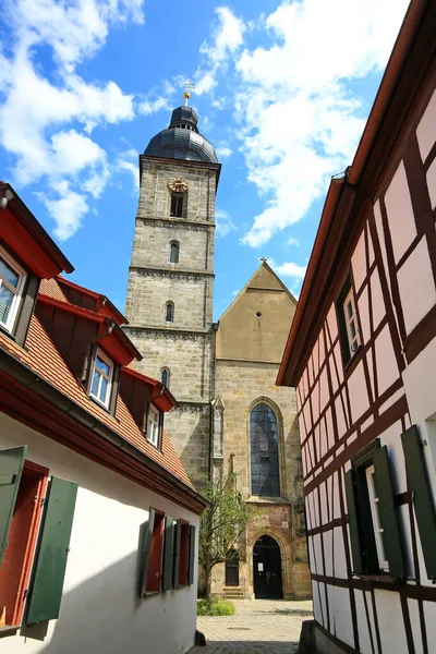 Forchheim Una Ciudad Baviera Con Muchos Monumentos Históricos —  Fotos de Stock