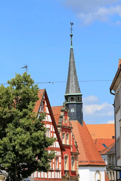 Forchheim Είναι Μια Πόλη Στη Βαυαρία Πολλά Ιστορικά Αξιοθέατα — Φωτογραφία Αρχείου