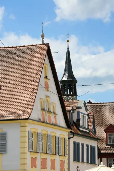 Forchheim Місто Баварії Багатьма Історичними Пам Ятками — стокове фото