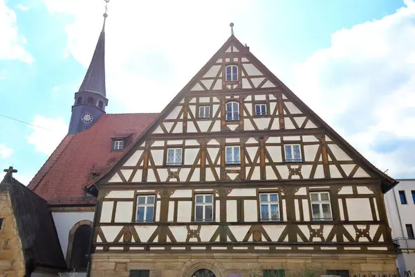 Forchheim Město Bavorsku Mnoha Historickými Památkami — Stock fotografie