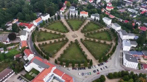 Vidéo Drone Temporel Sur Île Rgen Dans Mer Baltique Putbus — Video