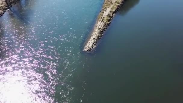 Drone Vídeo Illerspitze Perto Neu Ulm — Vídeo de Stock