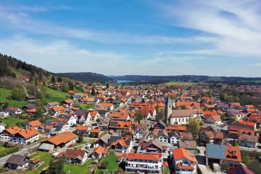 Havadan Peiting 'in güzel hava manzarası