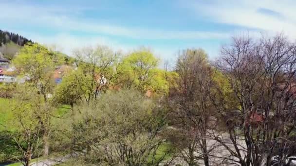 Drone Video Peiting Good Weather — Stockvideo