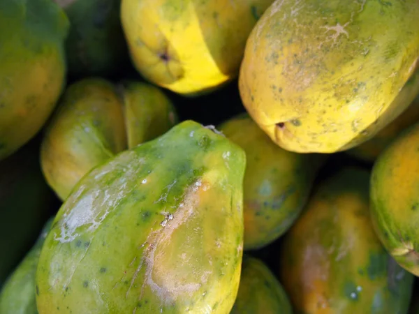 Hawaiianische Papaya — Stockfoto