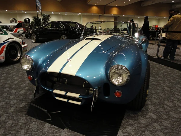 Classic Blue Racing convertible car — Stock Photo, Image