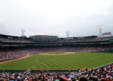 hamuru adımları kutusunu fenway tüm görünümü ile outfiel gelen