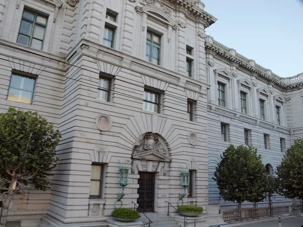 Entrance to United States Court of Appeals, Ninth Circuit — Stock Photo, Image