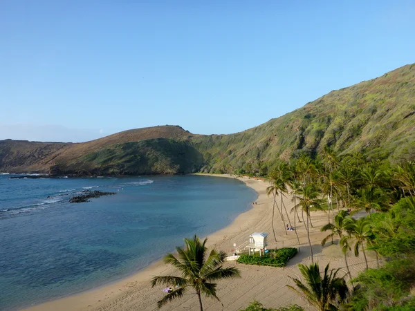 Bahía y playa de Hanauma por la mañana temprano —  Fotos de Stock