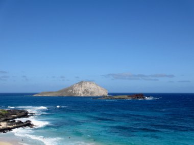 plaj ve makapuu beach park, oahu, Hawaii Adaları