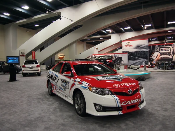 Camery Daytona 500 coche de carreras en exhibición —  Fotos de Stock