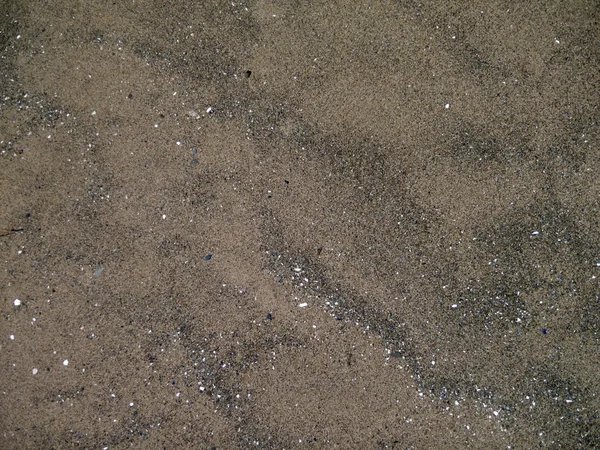 从天使岛  鱼涌海滩的沙滩上的沙子彭定康纹理 — 图库照片