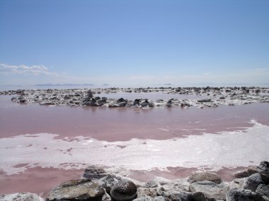 helezon pembe wa kabarcıkları ile spiral iskele iç daire