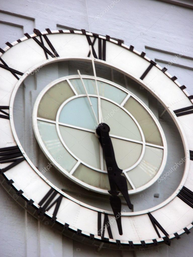 Close-up of Historic Ferry building Clock