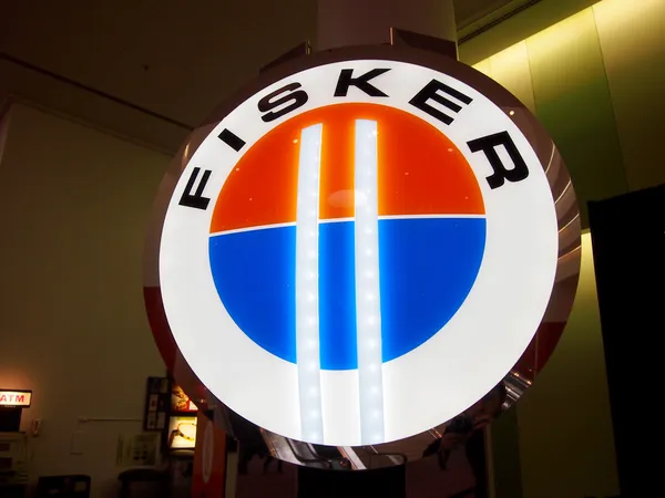 Fisker Auto Logo - Stock-foto