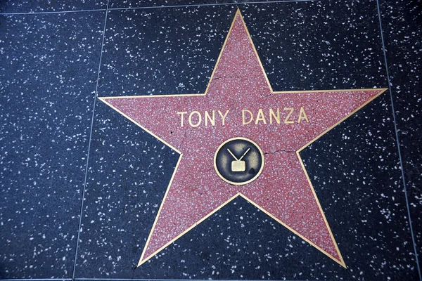 Estrela de Tony Danza na Calçada da Fama de Hollywood — Fotografia de Stock