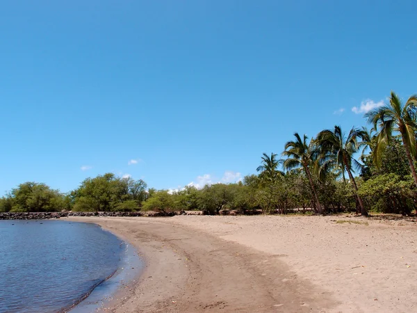 Spokojnej plaży na Big Island — Zdjęcie stockowe