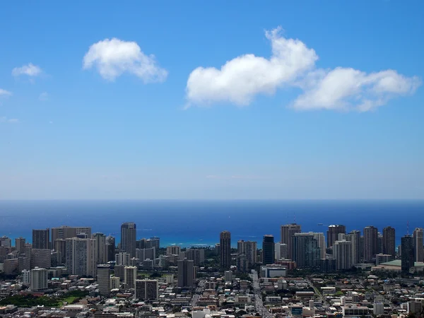 Panoráma města Honolulu — Stock fotografie