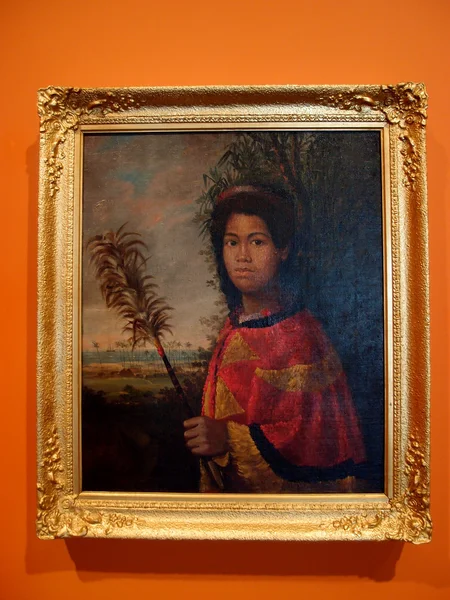 Nahi 'ena' ena (irmã de Kamehameha III), 1825, Robert Dampier — Fotografia de Stock