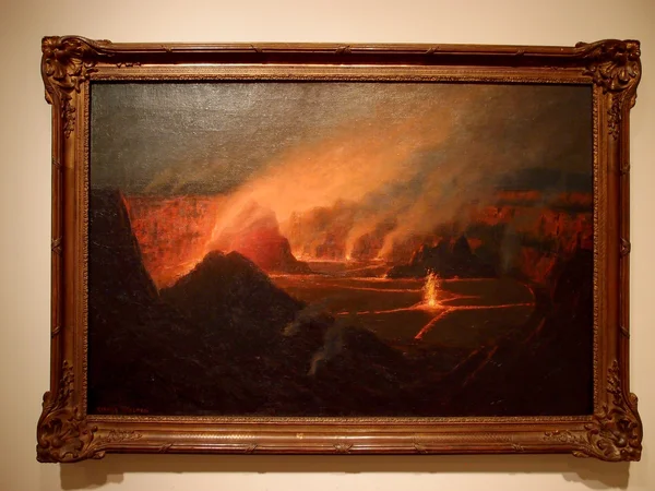 Volcán, 1915, Lionel Walden — Foto de Stock