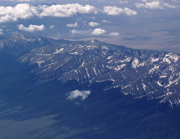 Aerial view of Colorado's Rocky Mountains — Stock Photo, Image