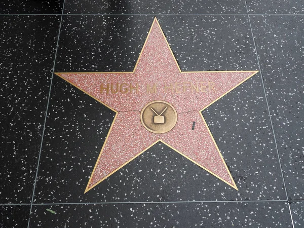 Hollywood California October 2019 Playboy Publisher Hugh Hefner Logo Hollywood — Foto Stock