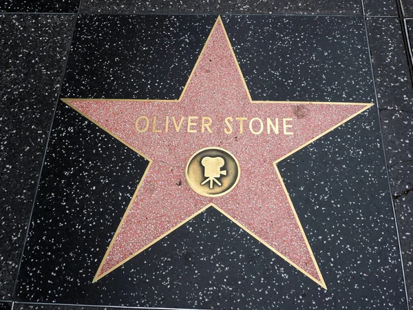 Hollywood California October 2019 Director Oliver Stone Star Movie Logo — стокове фото