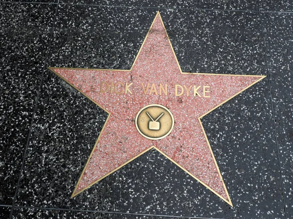 Hollywood California October 2019 Dick Van Dyke Star Hollywood Walk — Photo