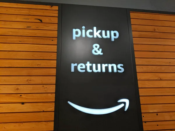 California United States October 2019 Amazon Books Store Pickup Returns — Stock Photo, Image