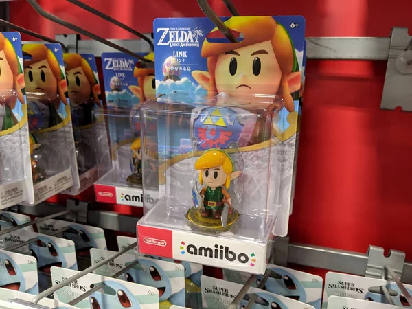 Honolulu Settembre 2019 Nintendo Amiibo Vendita Tra Cui Zelda Link — Foto Stock