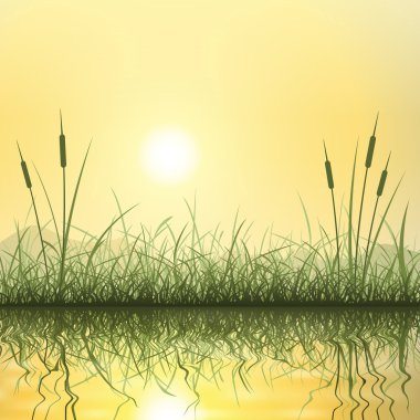 Grass and Reeds clipart