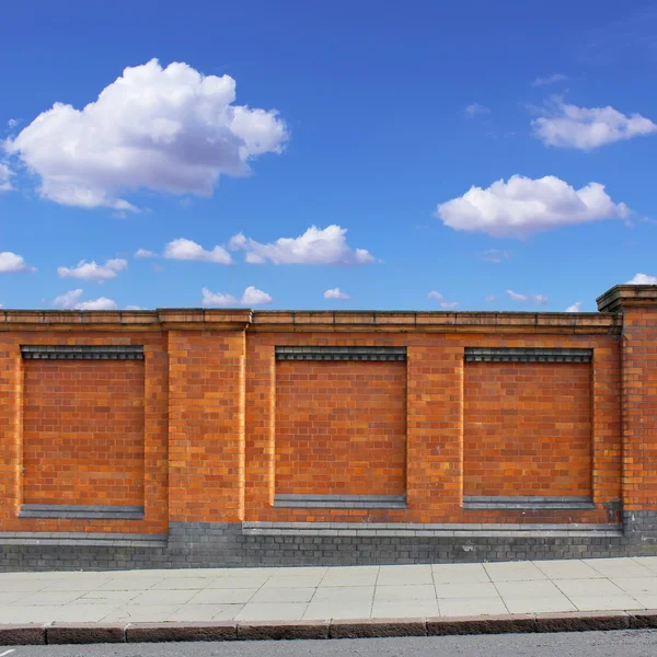 Red Brick Wall — Stock Photo, Image