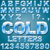 jéghideg betűk