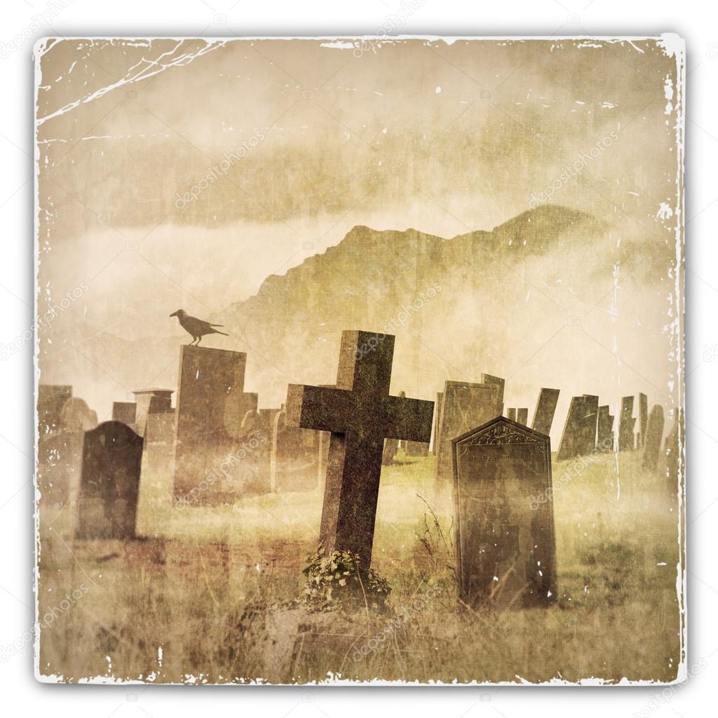 Misty Graveyard