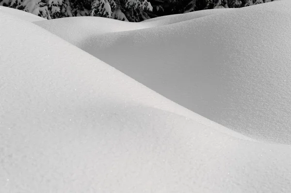 Achtergrond sneeuw — Stockfoto