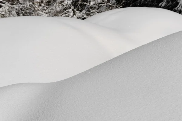 Bakgrunden snö — Stockfoto