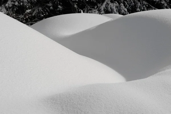 Bakgrunden snö — Stockfoto