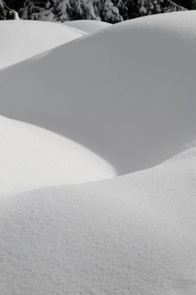 Bakgrunden snö — Stockfoto