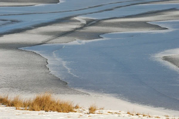 Lago congelado — Fotografia de Stock